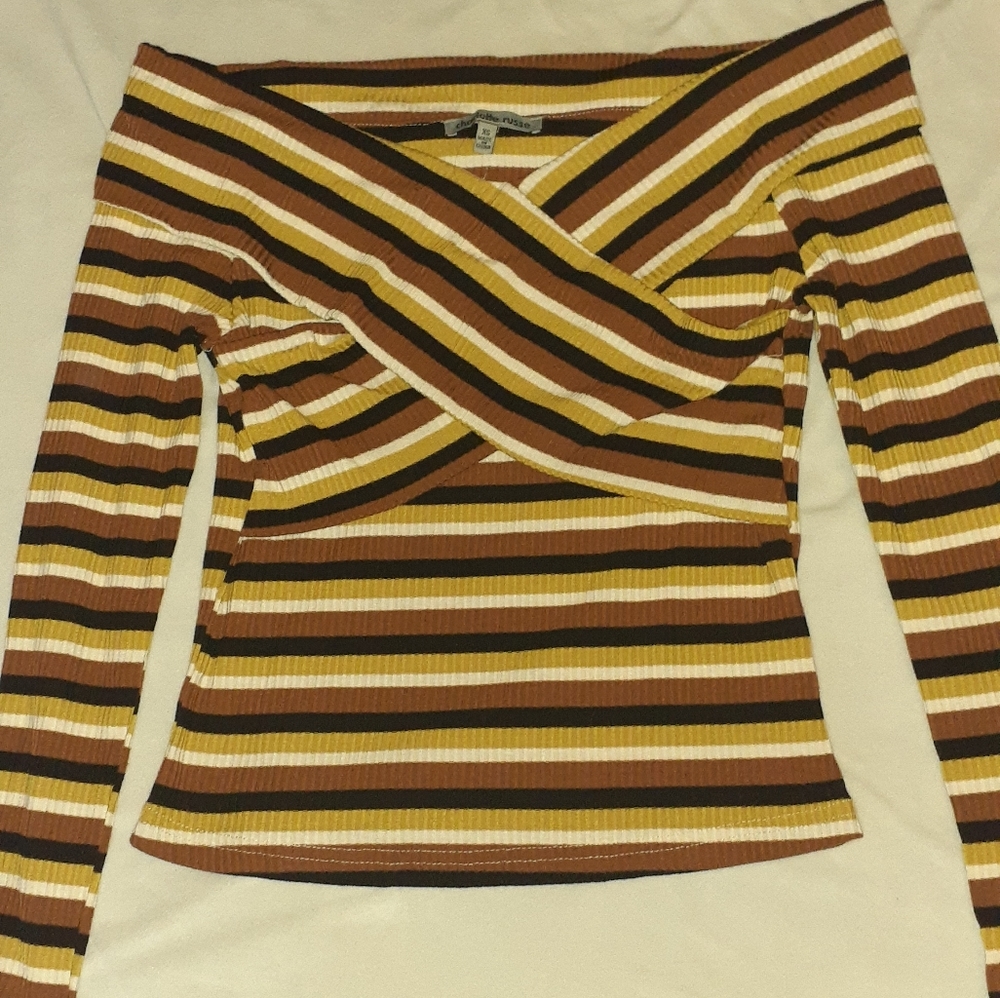 Charlotte Russe Long Sleeve Top